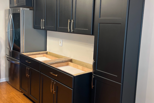 Kitchen cabinets